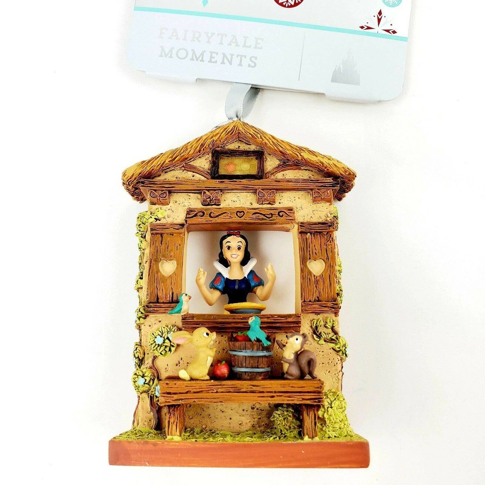 Disney Parks 2020 Snow White Fairytale Moments Sketchbook Christmas Ornament New